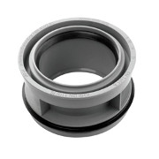 Airfit Abwasser-Innen-ReduzierStück DN 110x75 PP Steckmuffe geprüft DIN 4102-B2 DIN EN 1451-1 11075IR