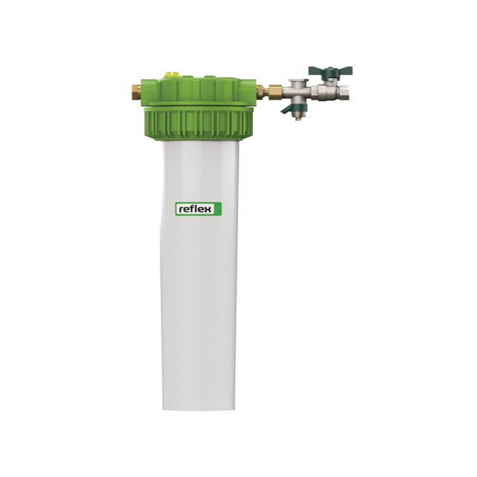 Reflex Fillsoft I Basisarmatur Füllwasseraufbereitung Gehäuse Polypropylen Messing 360 l/h 8 bar 9125660