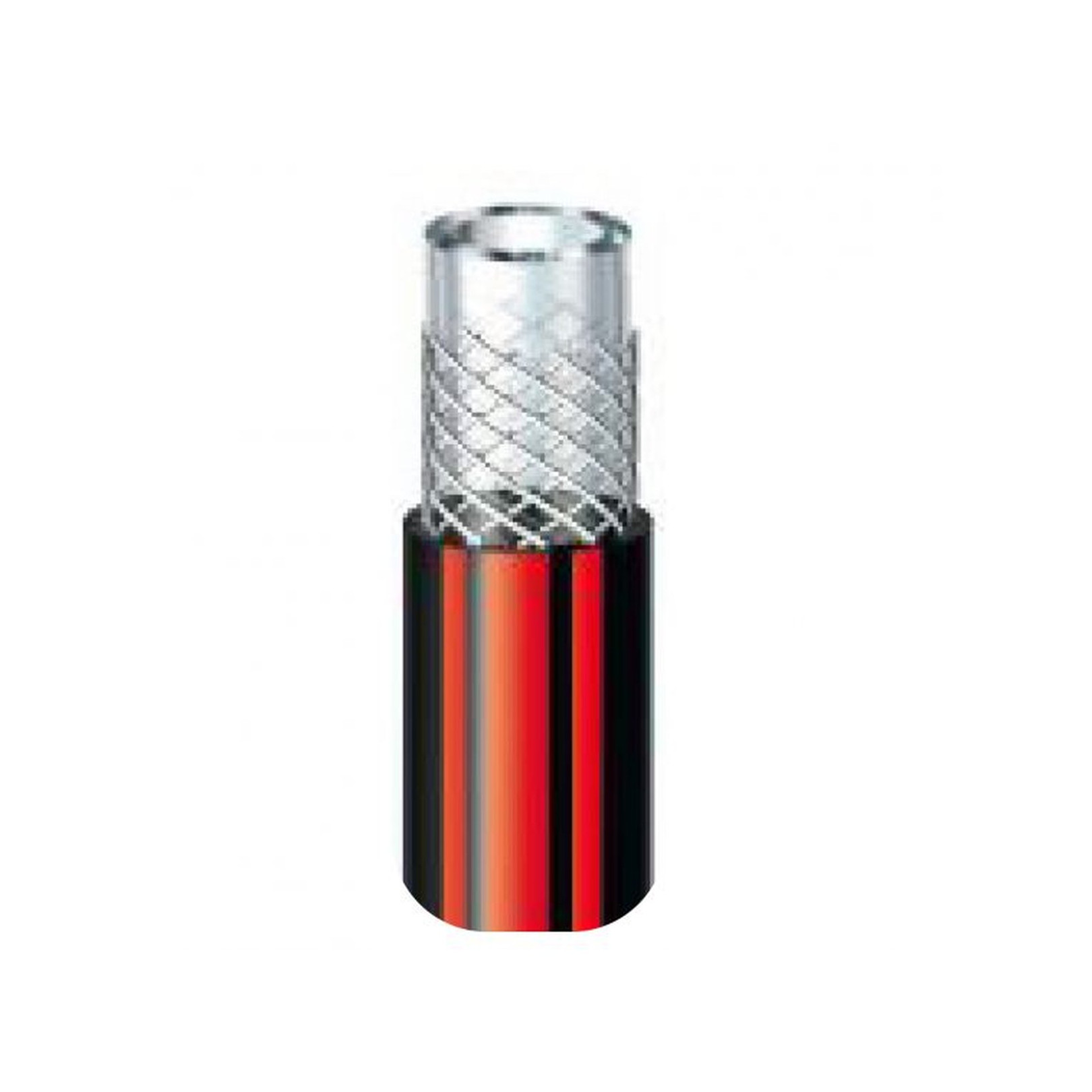 I-Water PVC-Wasserschlauch iPlast 1-Zoll 25m Rolle gewebeverstärkt 76071