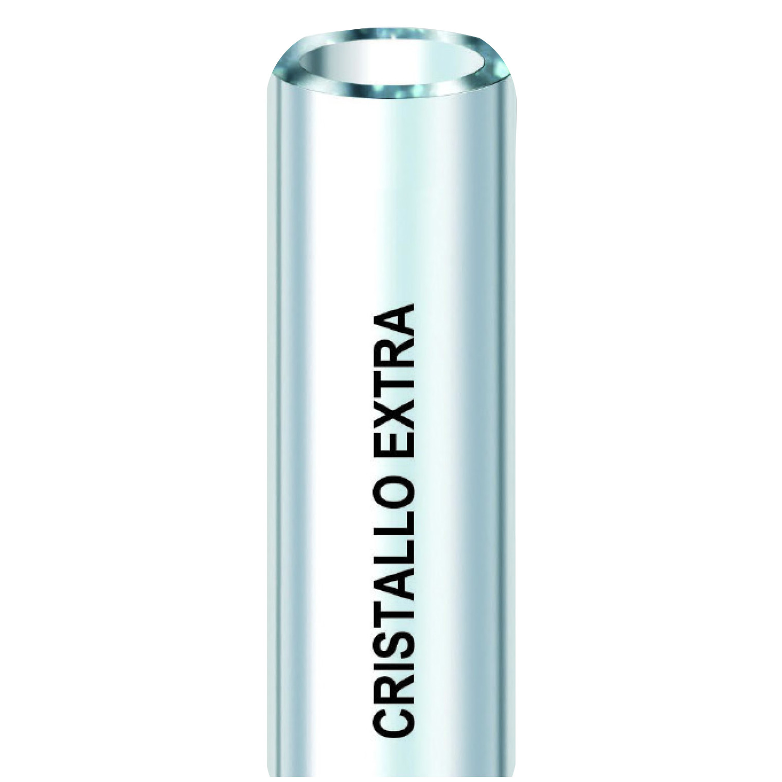 iWater PVC-Schlauch Cristallo Extra 12x16 mm transparent lebensmittelecht 50 m Rolle 76122