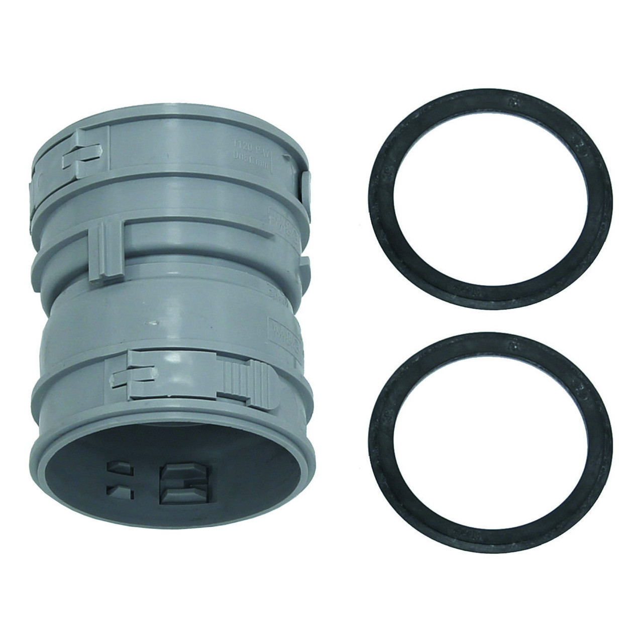 Vaillant VerbindungsStück flexibles Abgassystem DN 60 PP Kunststoff 0020077525