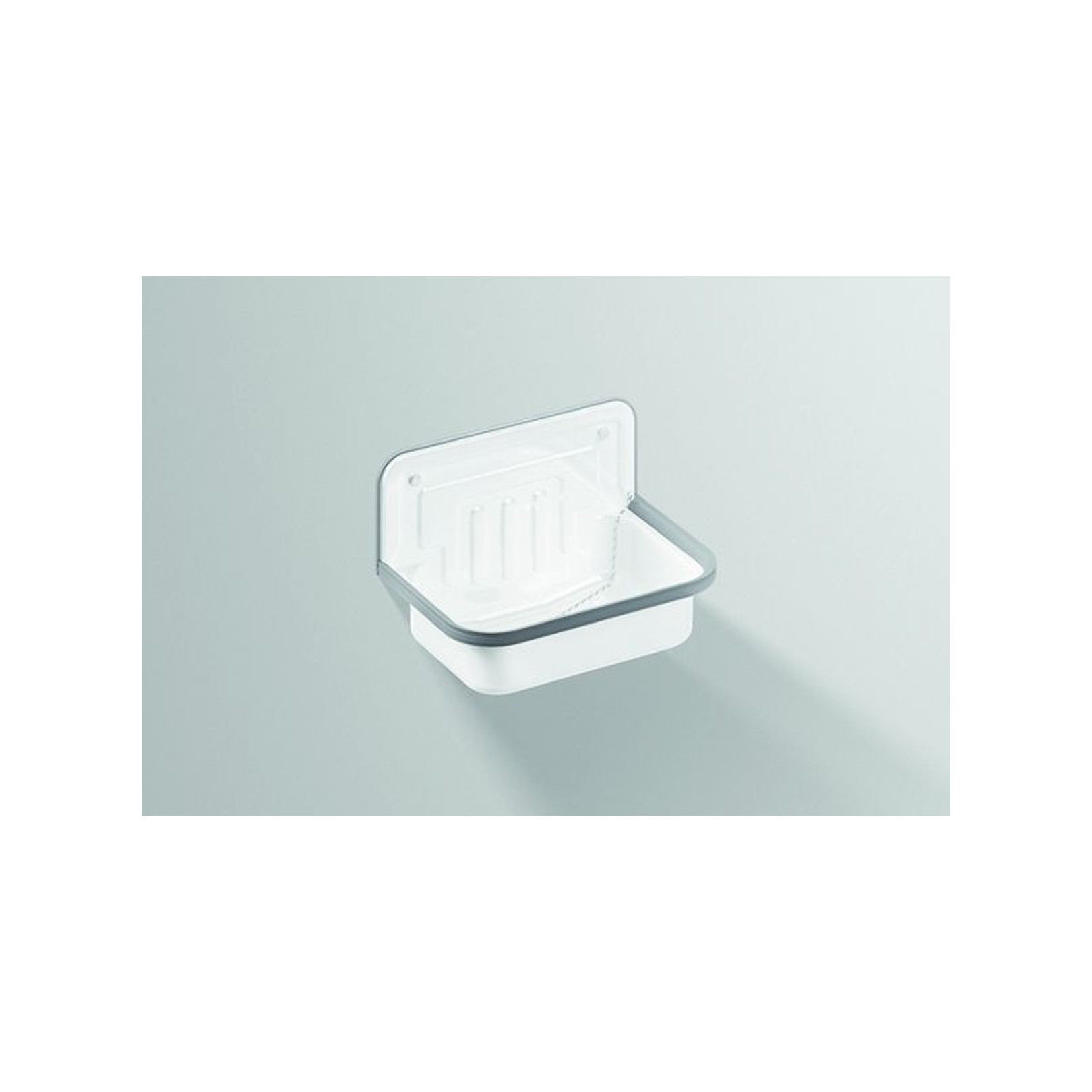 Alape Stahlausgussbecken Contra 505 AG.CONTRA505 weiß emailliert Kunststoffumrandung Ablaufgarnitur 1300000000