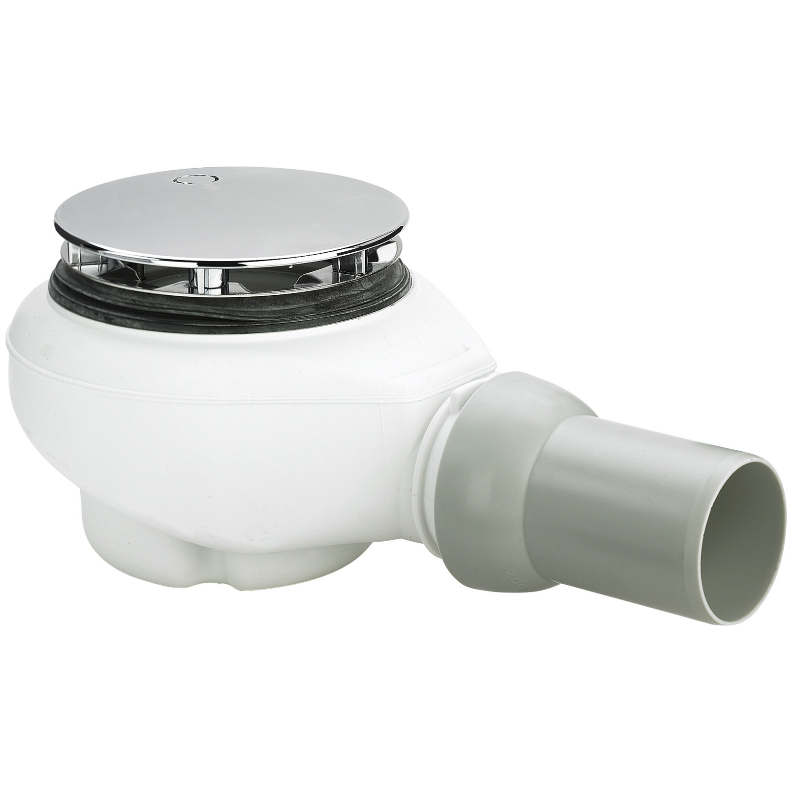 Viega Duschwannenablauf Temoplex 6960 verchromt DN50 90 mm Ablaufloch Geruchsverschluss Hersteller-Artikelnummer 578916