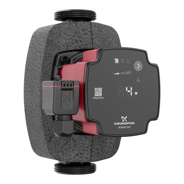 GRUNDFOS Heizungspumpe ALPHA1 GO 25-60 180 Hocheffizienzpumpe 220-240V 93074265