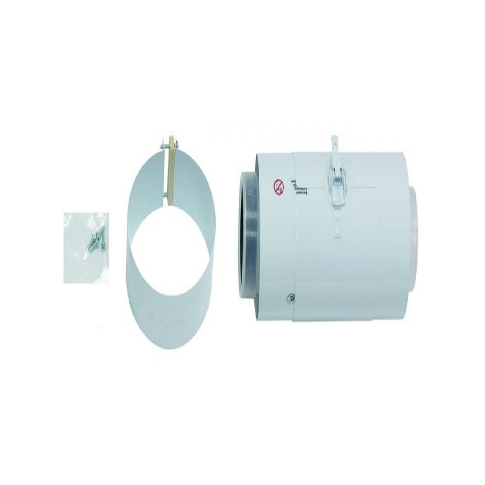 Vaillant Revisionsöffnung konzentrisch 0,25 m 80/125 mm PP Kunststoff 303218