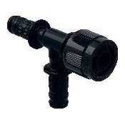 Geberit T-Stück Mepla Übergangs-T-Stück MasterFix PVDF d20 d20 MF20 1-2-Zoll 622454005