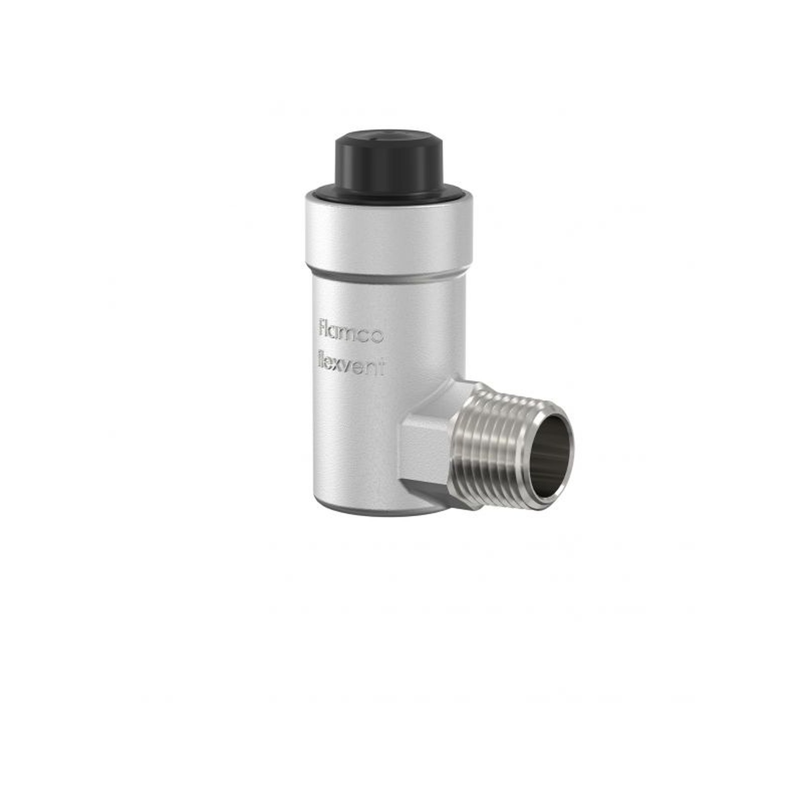 Flamco Schwimmerentlüfter Flexvent H 1/2 Zoll Seitenanschluss Messing Lecksicherung 27710