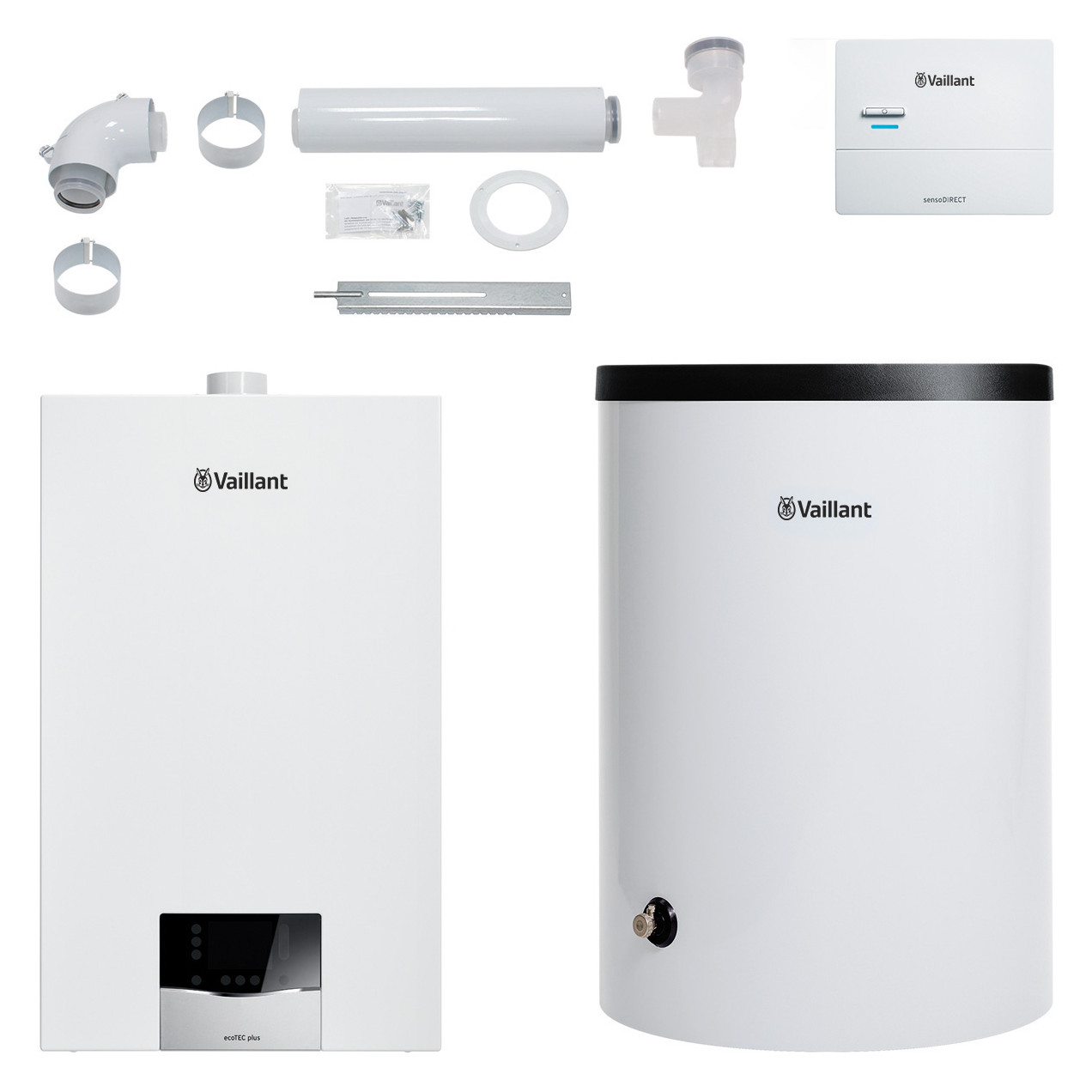 Vaillant Paket ecoTEC plus VC 20CS/1-5 VRC 710 VIH R 150 LAS flex 8000014560