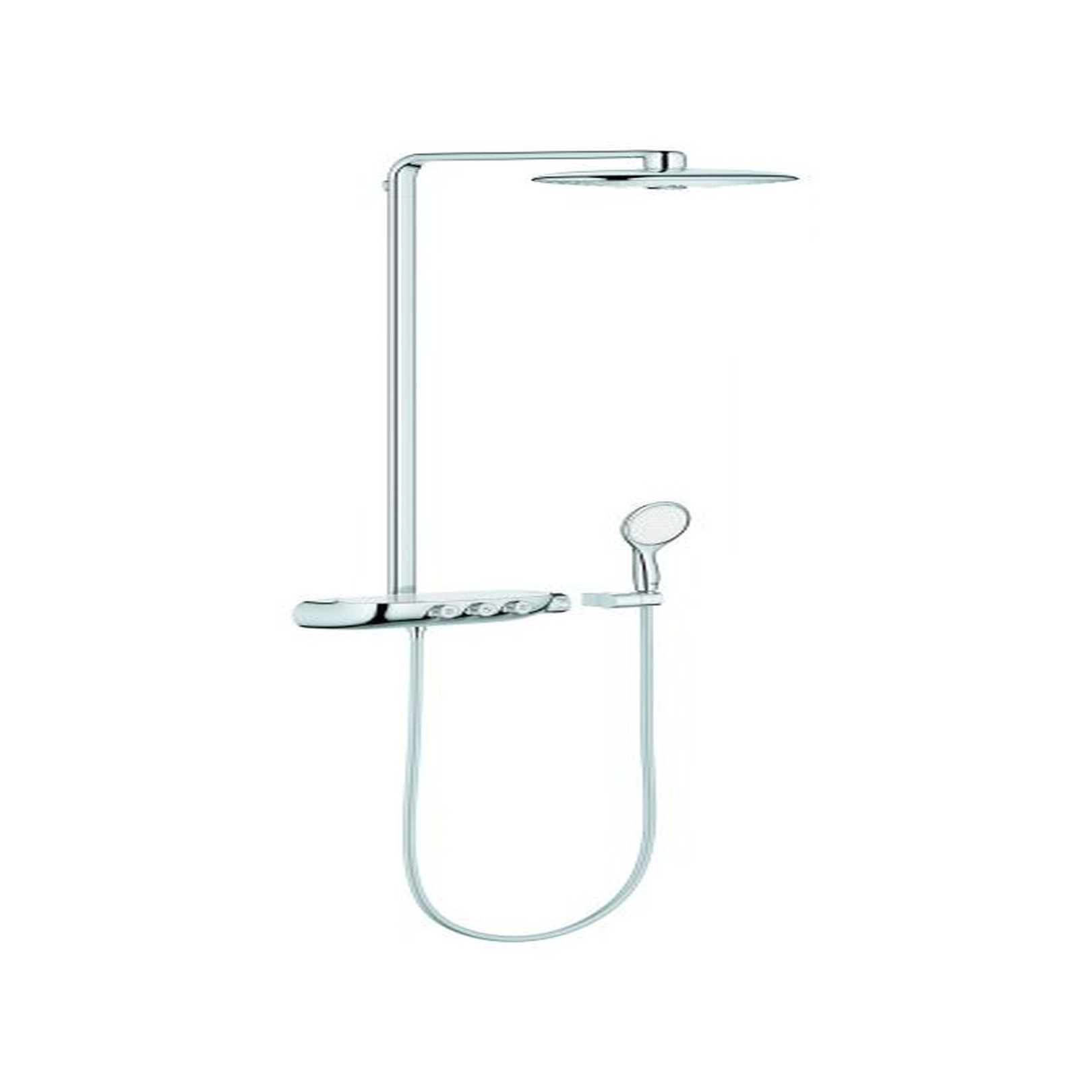 Grohe Duschsystem Rainshower Smartcontrol 360 Duo Chrom Thermostat Kopfbrause Handbrause 26250000