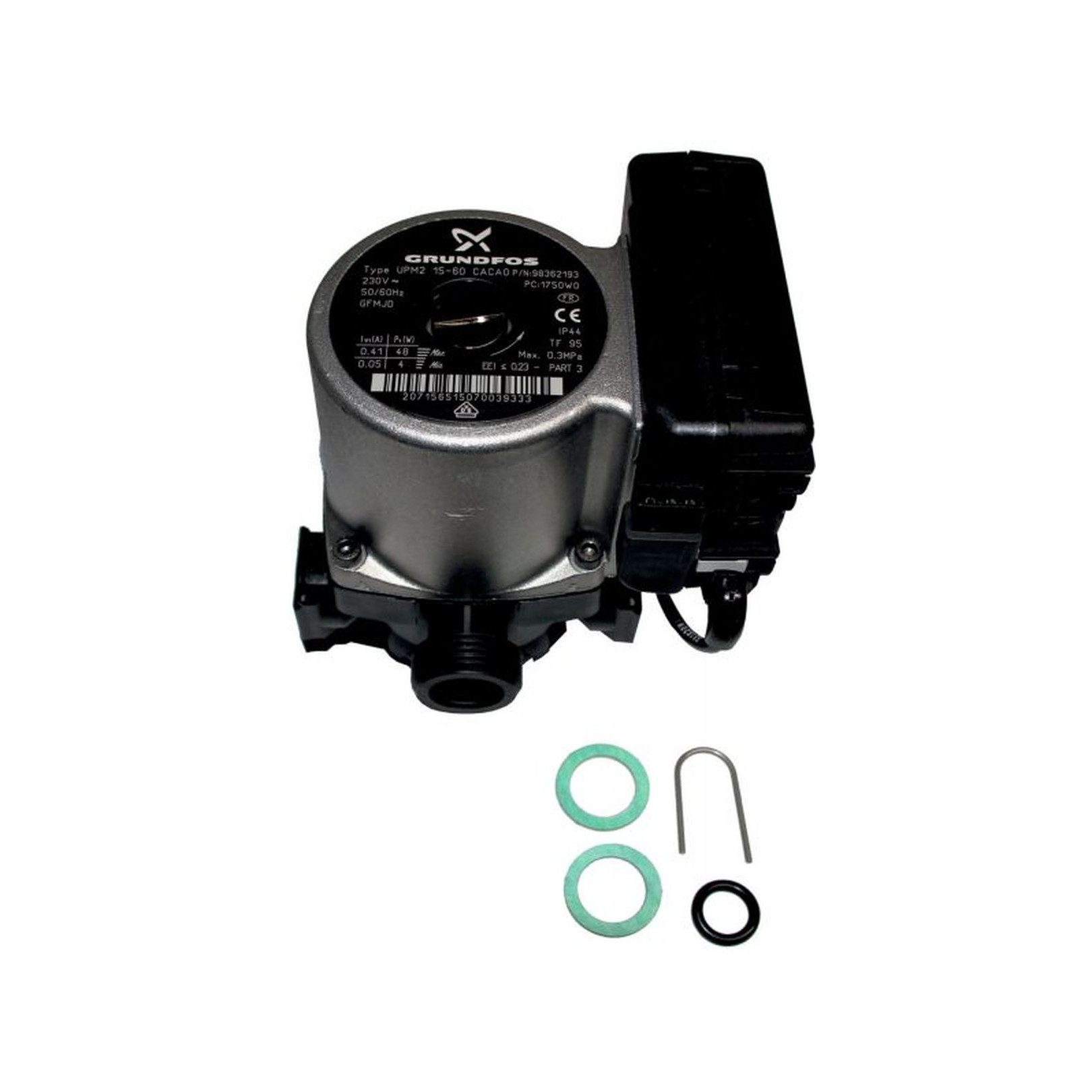 WOLF Hocheffizienzpumpe geregelt 15/1-6/130 PWM Anschluss DN25 Einbaumaß 130 mm 207156599