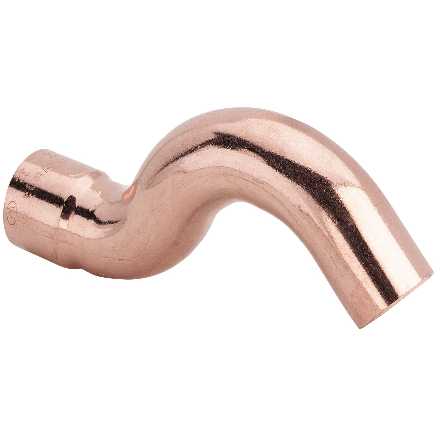 Viega Kupfer-Überbogen 95086 22mm 1 Muffe Lötanschluss 105396