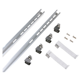 Bosch Aufdach Grundset WMT 1 senkrecht SO4000TF Kollektoren Aluminium Profilschienen Befestigungsmaterial 7709600087