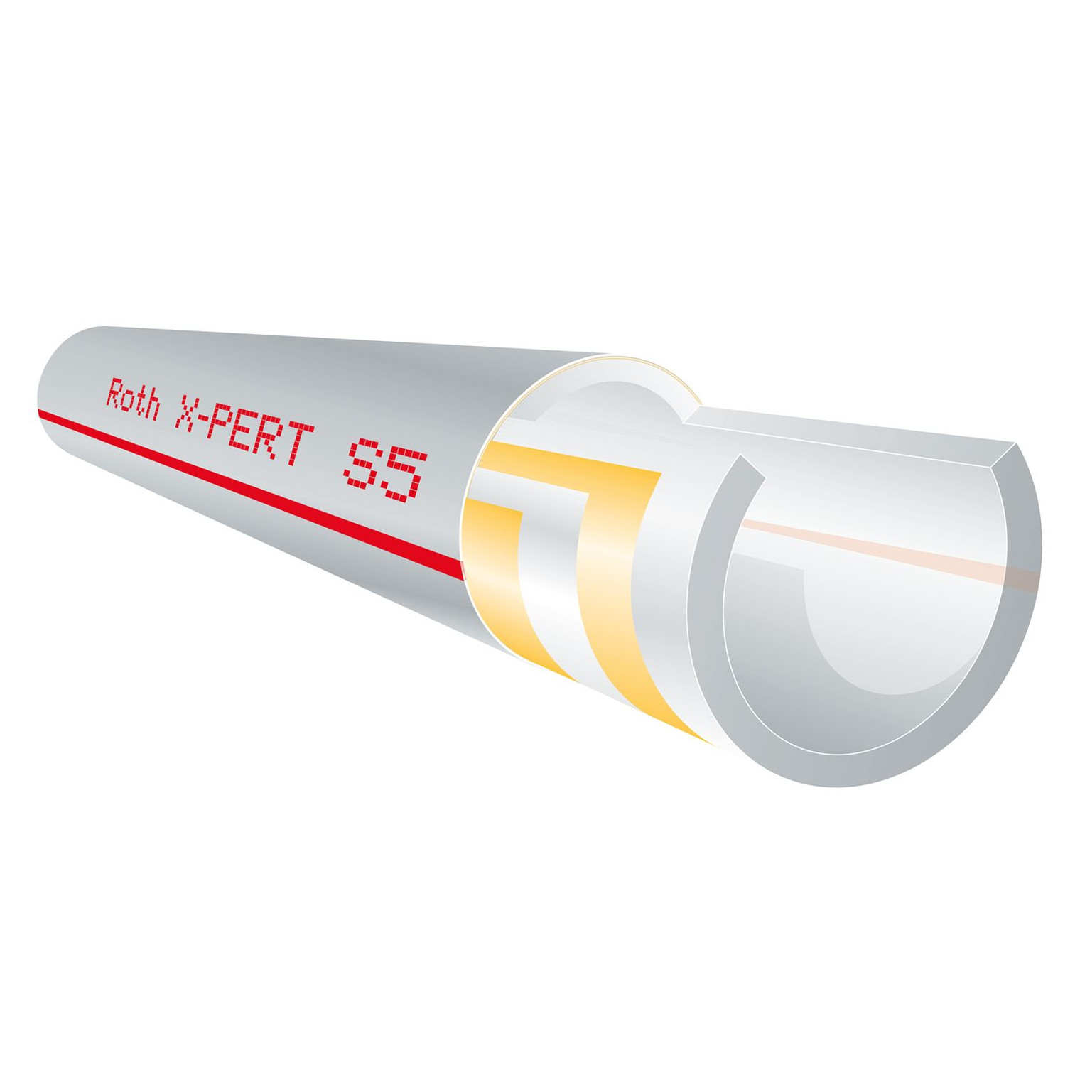 Roth Systemrohr X-PERT S5plus 20mm 5-Schicht Sicherheitsrohr 1135003552