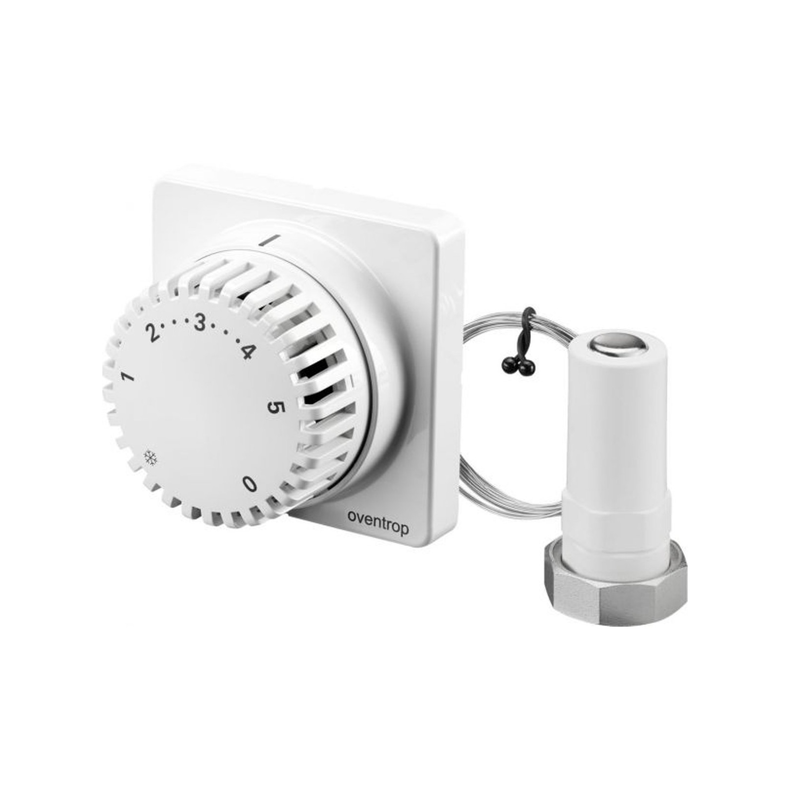 Oventrop Thermostat Uni FH Fernverstellung M30x1.5 2m 7-28°C Nullstellung weiß 1012295