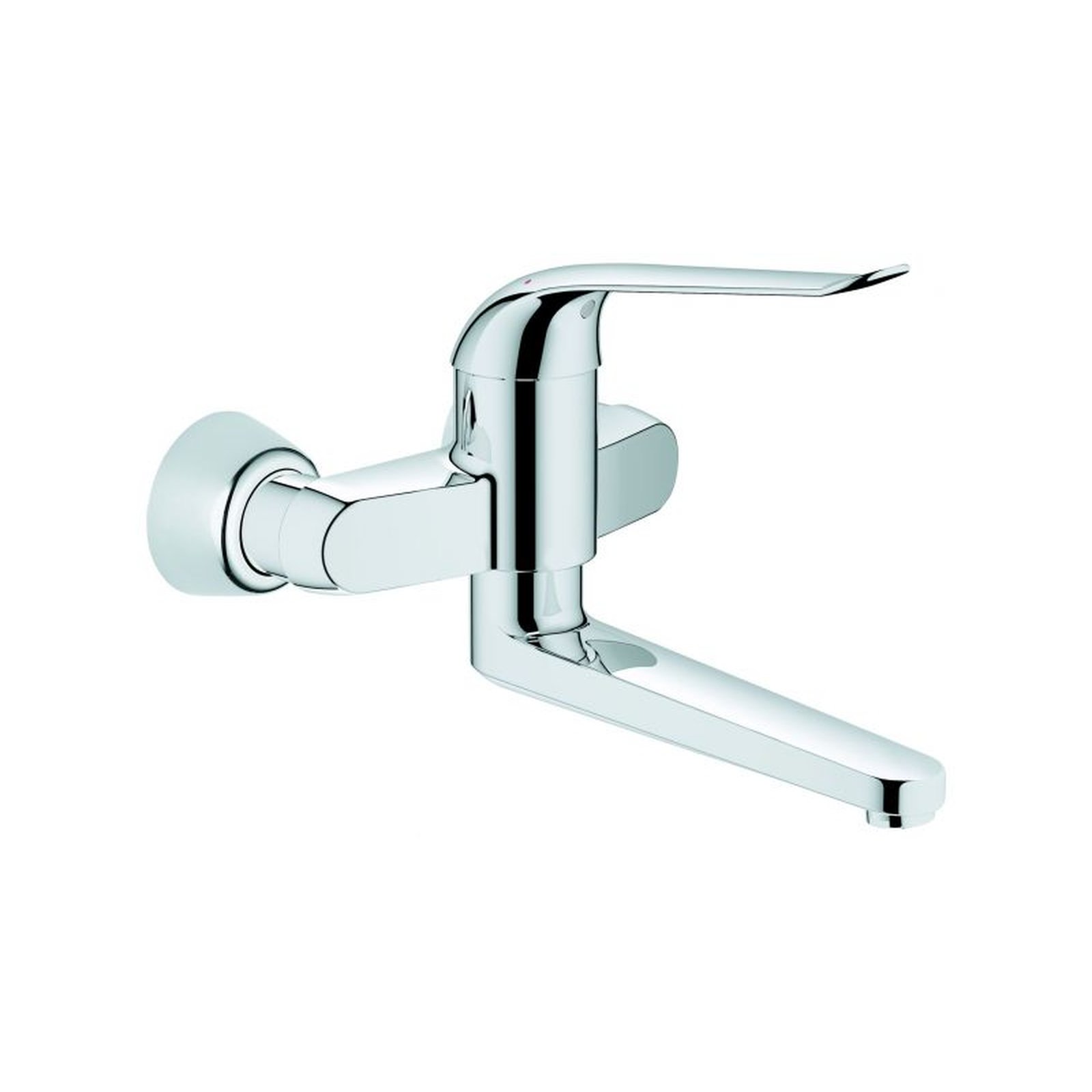 GROHE Waschtischarmatur Einhebel Euroeco Spec Wandmontage 257 mm Chrom SilkMove 32773000