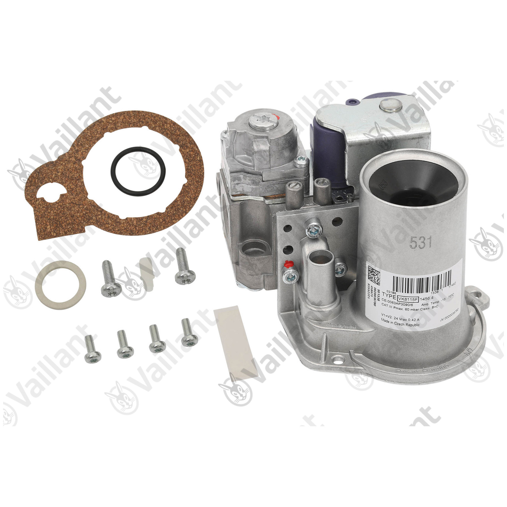Vaillant Gasarmatur VKK 186/5 256/5 kompatibel Ersatzteil 0020232034