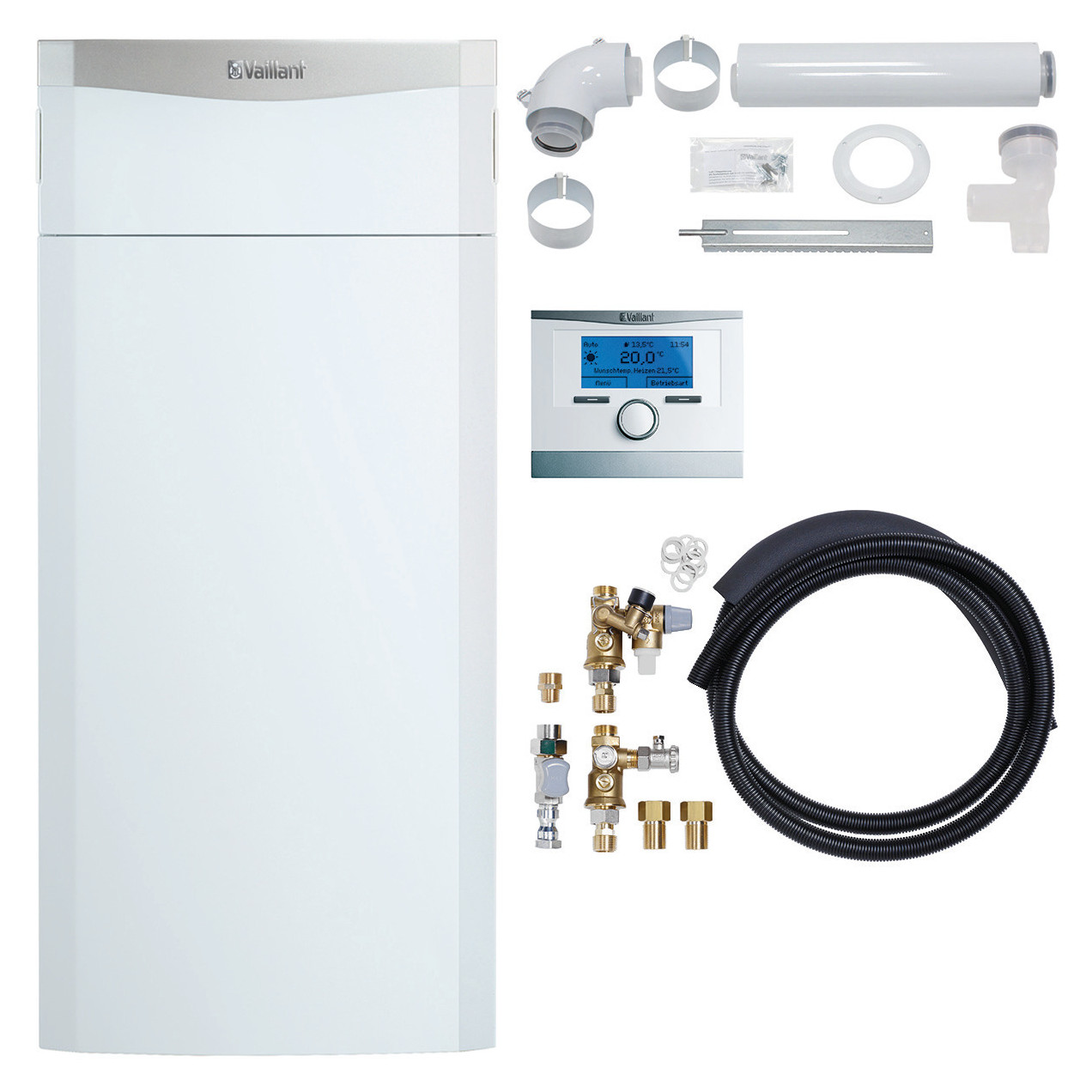 Vaillant ecoCOMPACT VSC206/4-5 90 Gas-Brennwertgerät Paket VRC700/6 0010029726