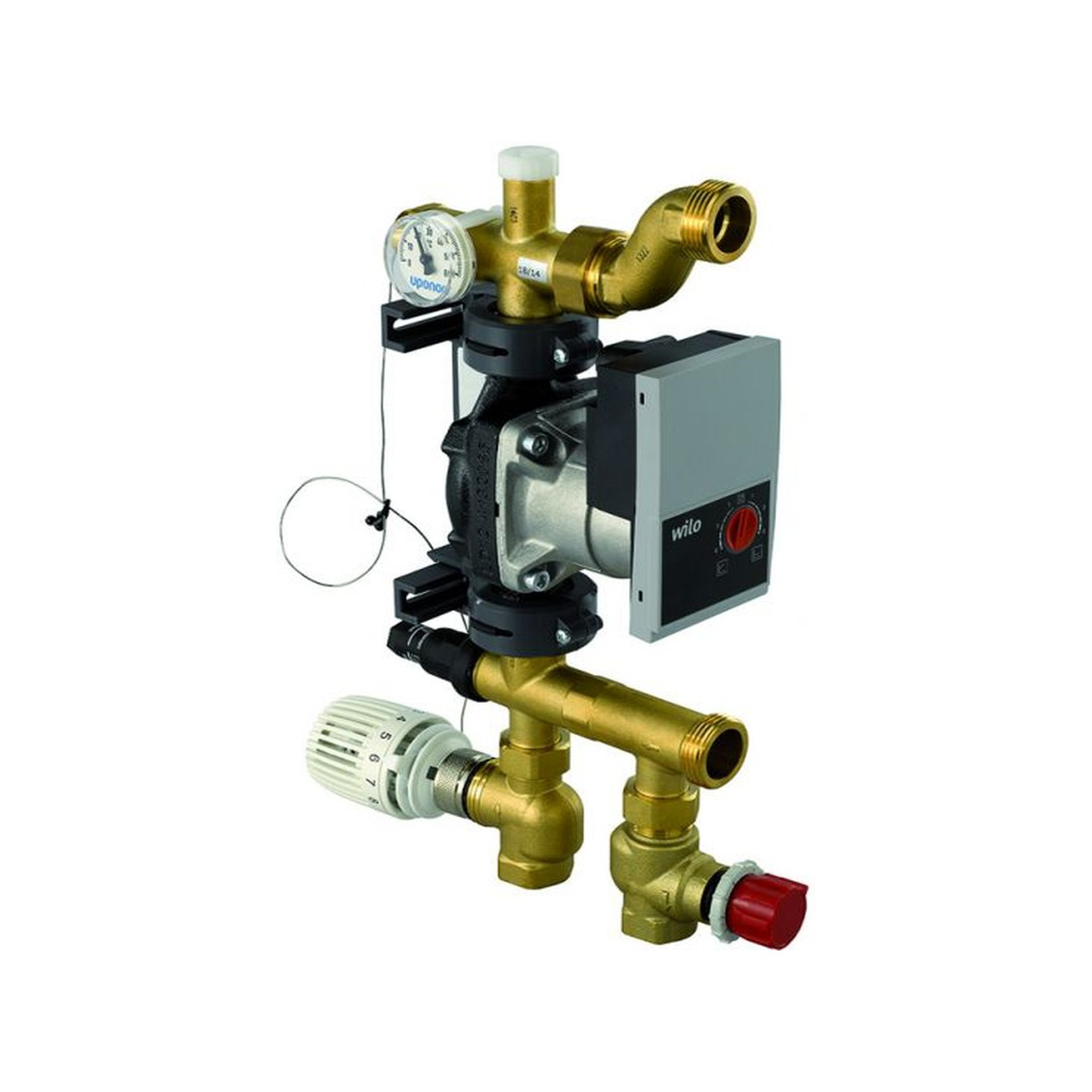 Uponor Fluvia T Pumpengruppe Push-23-B-W 4,3 m3/h 7,2 m EEI 0.18 1078304