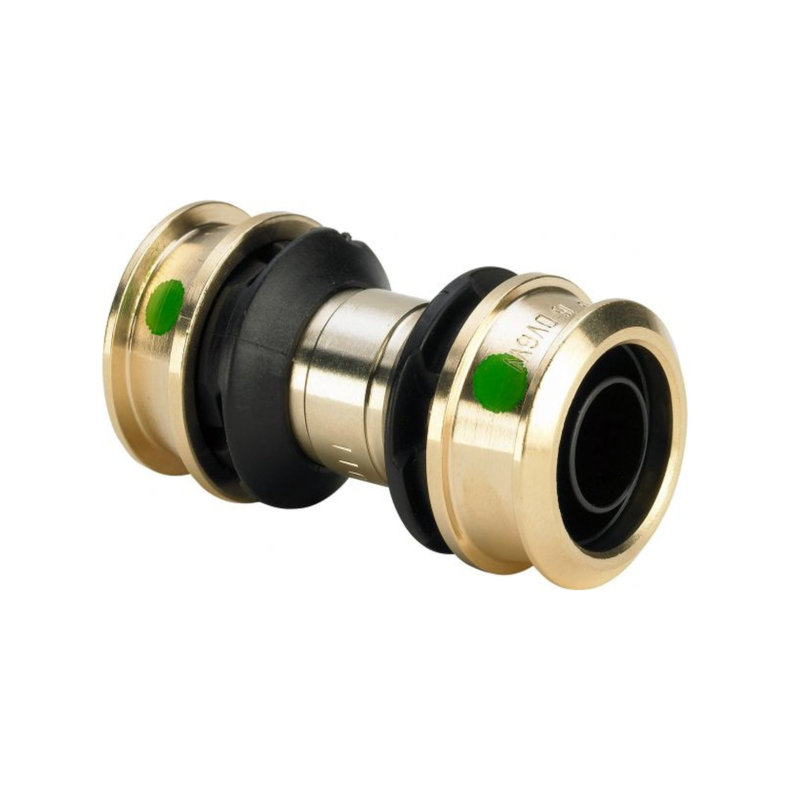Viega Pressfitting Raxofix 5315 Kupplung 50mm x 40mm SC-Contur Siliziumbronze 646929