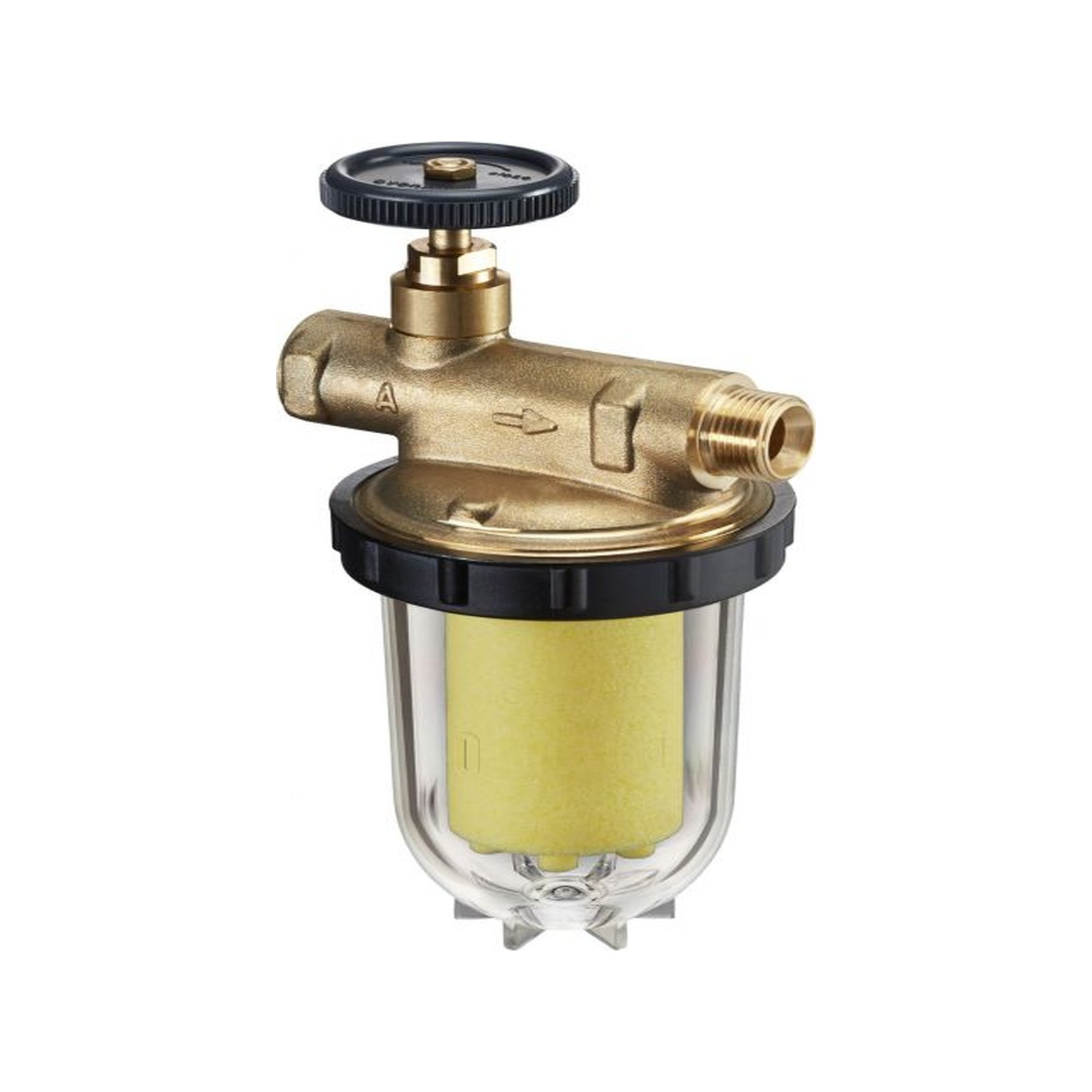 Oventrop Heizölfilter Oilpur E A 3-8IGx3-8AG Filzeinsatz 50-75my Absperrventil 2123503