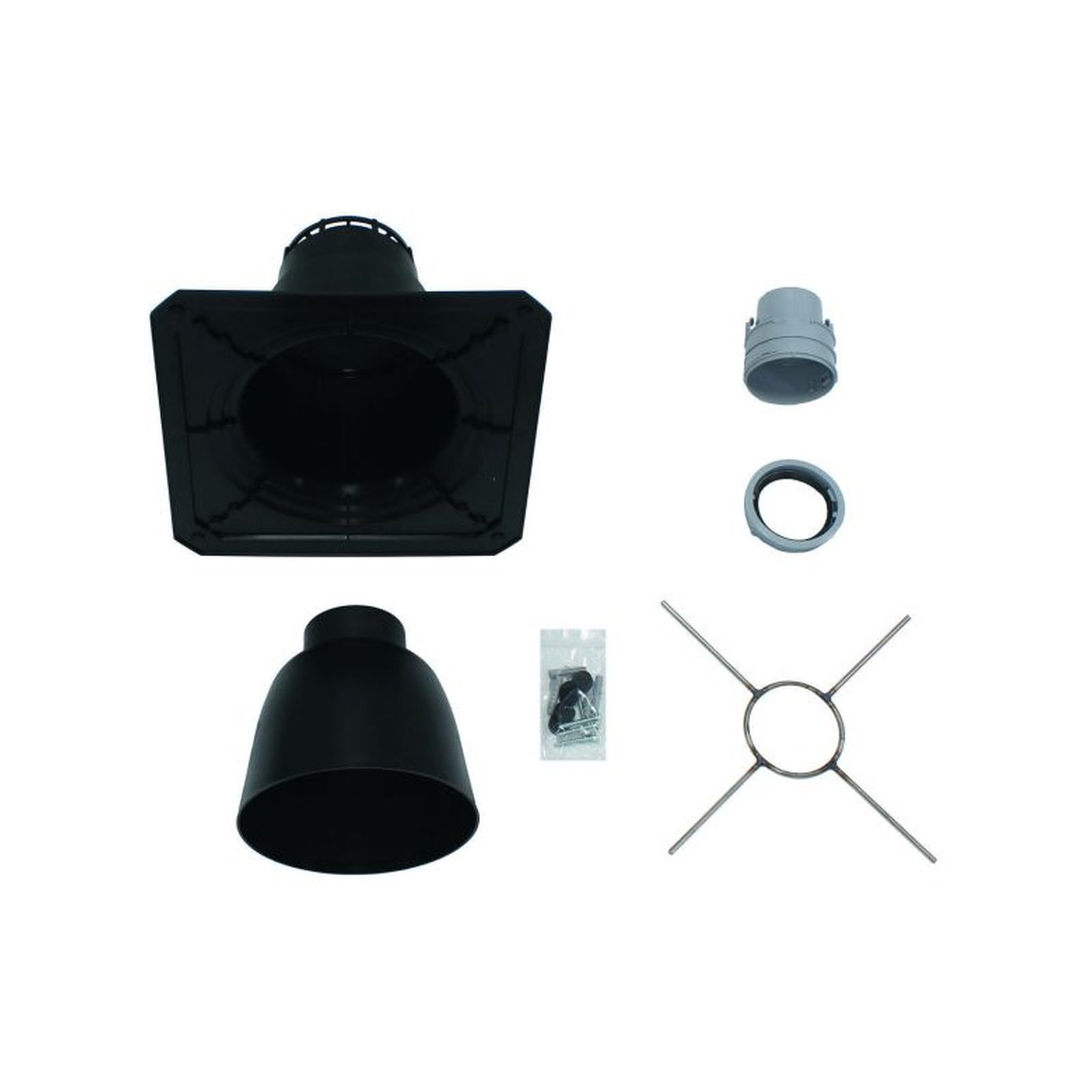 Vaillant Schachtabdeckung PP 80 Grundelemente Set flexible Abgasleitung DN 80 Befestigung 303510