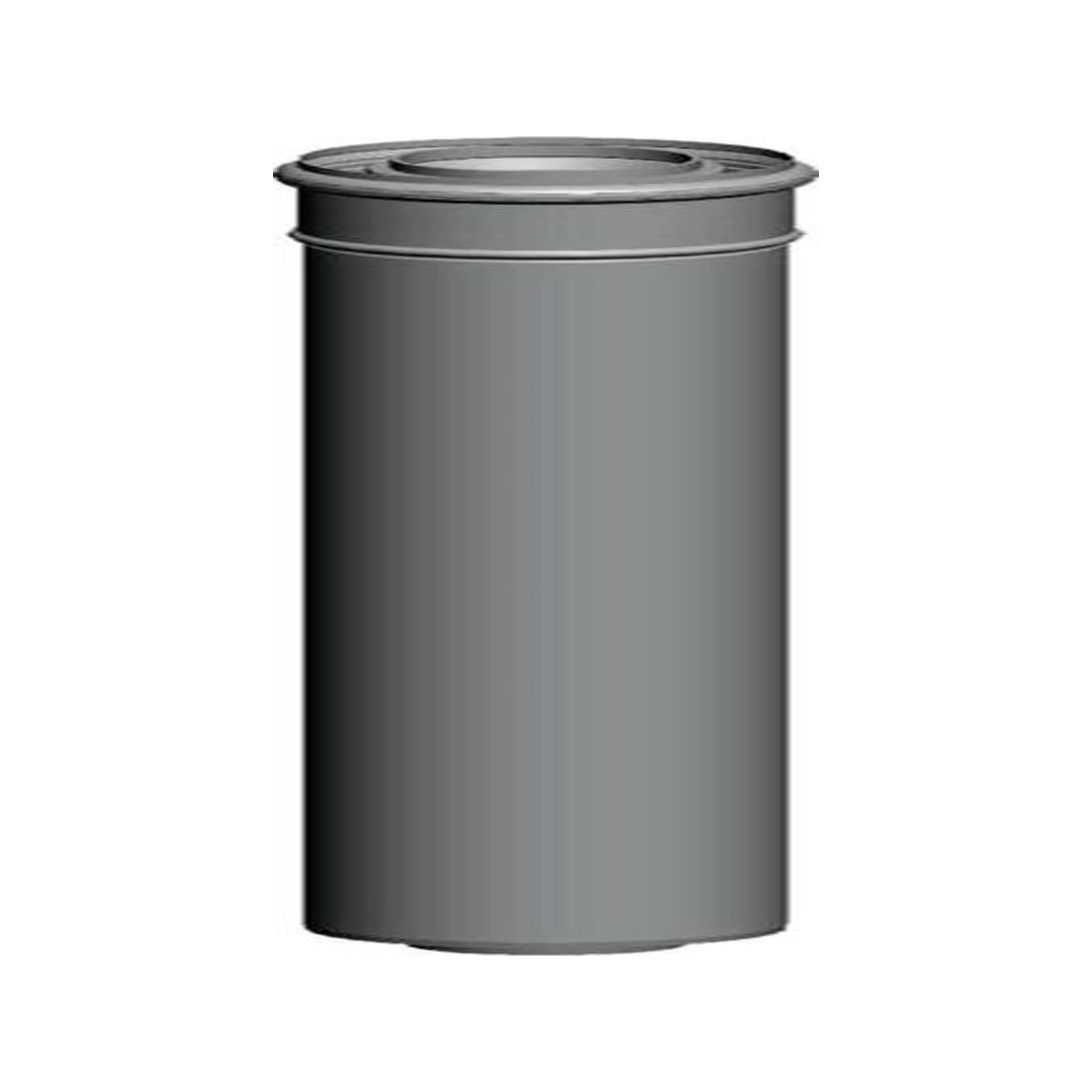 Wolf Abgasrohr konzentrisch DN60/100 2000mm weiß steckbar Metall Polypropylen 2651726