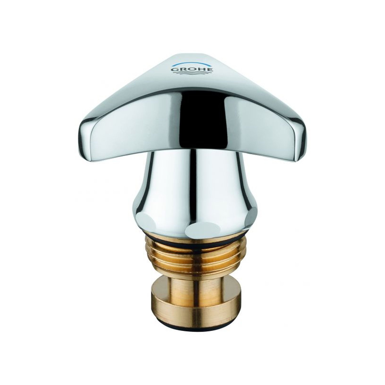 GROHE Oberteil Trecorn Griff 1/2 Zoll Chrom Markierung blau 11101000
