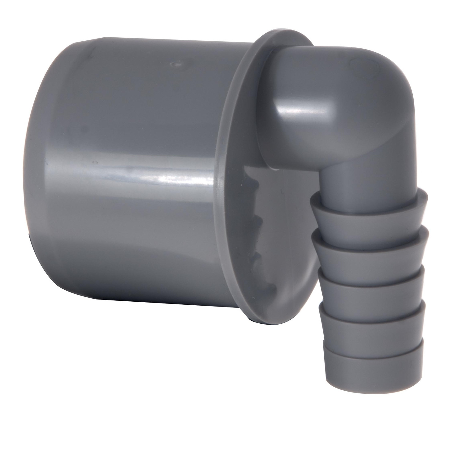 Airfit Schlauchwinkel DN 50 x 19-21 mm Übergang Abflussrohr heißwasserbeständig 50010SW