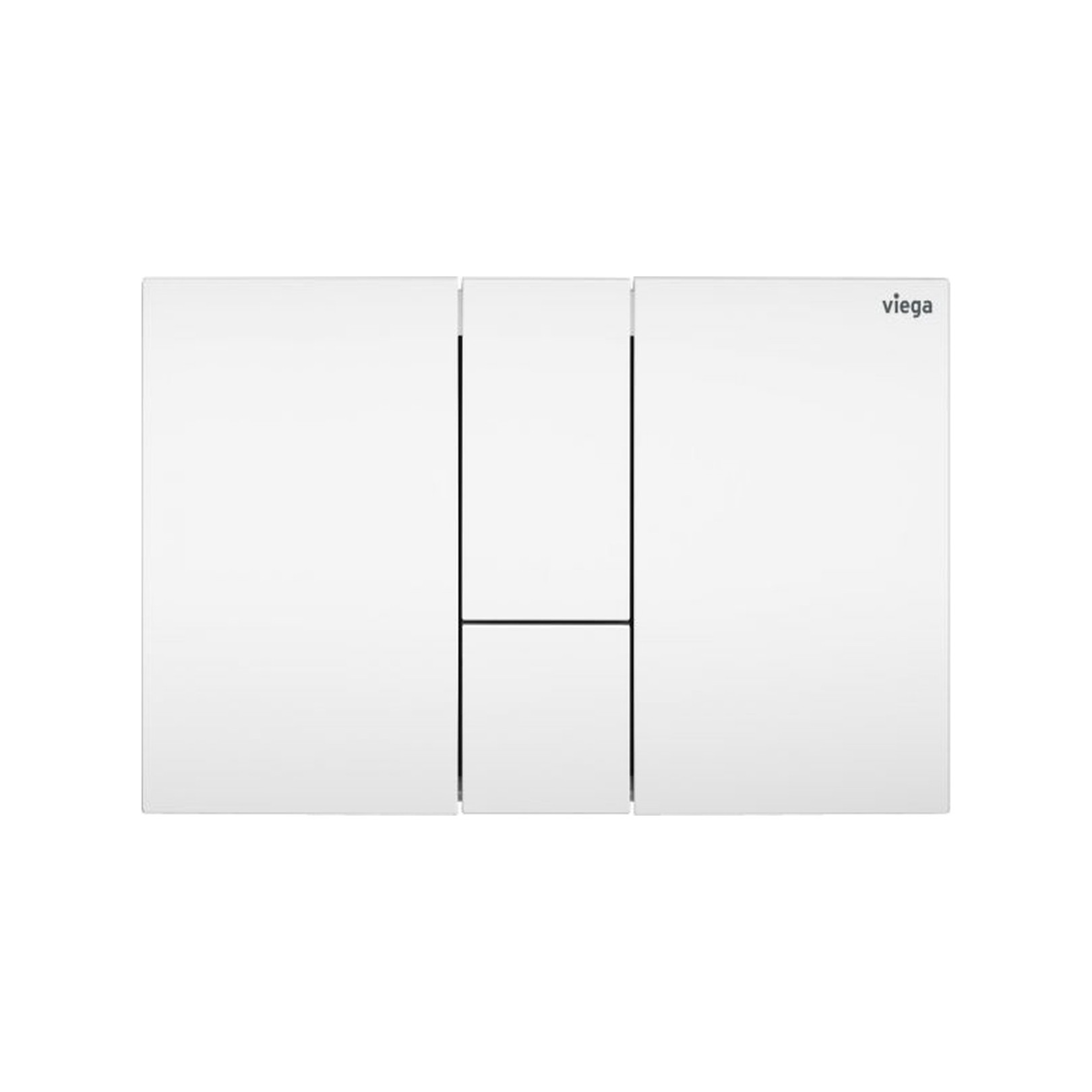 Viega WC Betätigungsplatte VfS 24 8614 1 Kunststoff weiß alpin Visign for Style 773281
