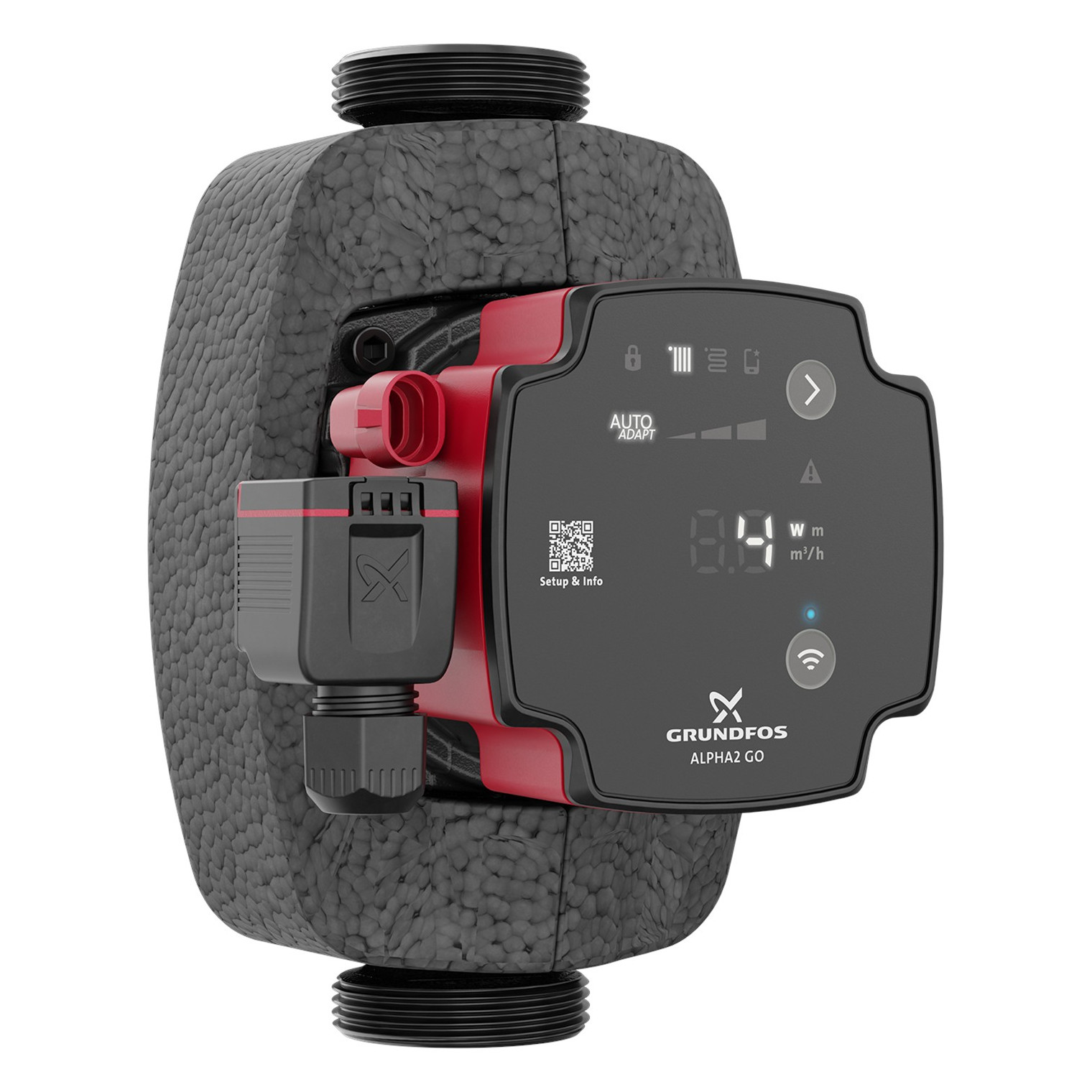 Grundfos Heizungspumpe ALPHA2 GO 25-40 180 Hocheffizienzpumpe PWM 220-240V 93074249