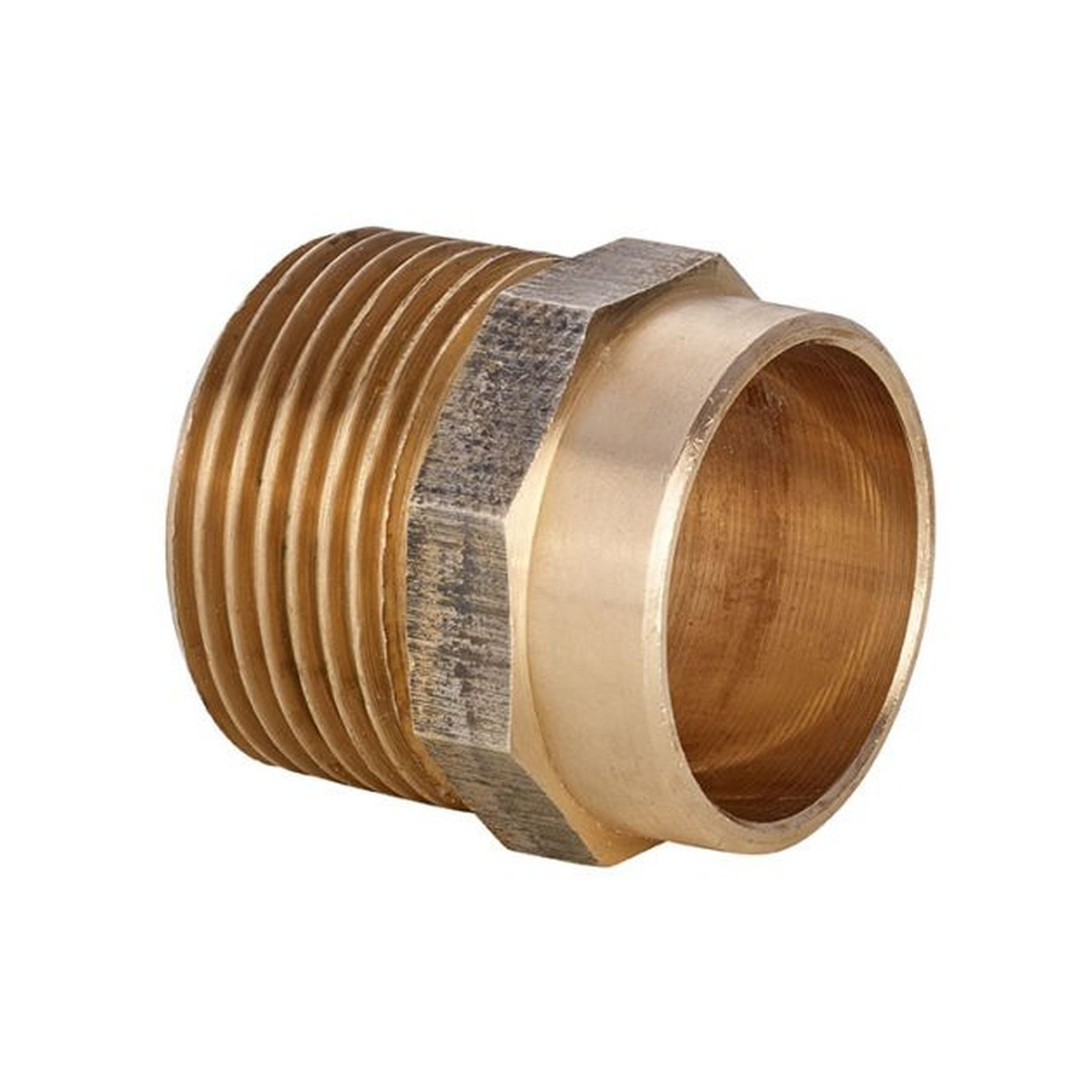 IBP Serie4000 4243G Übergangsnippel Rotguss 10 R-3-8 AG Innenlötende 4243G010003000
