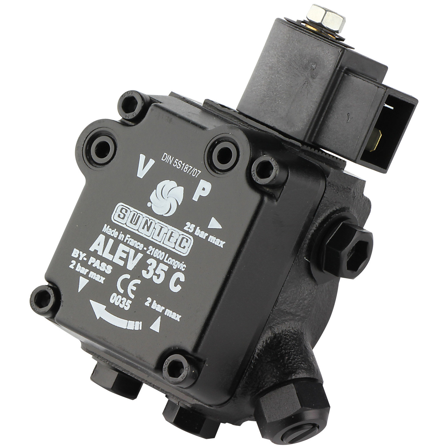 Buderus Ölpumpe Suntec ALEV 35C Heizölpumpe linksdrehend 40 kg/h 32 mm Nabe 8718578019