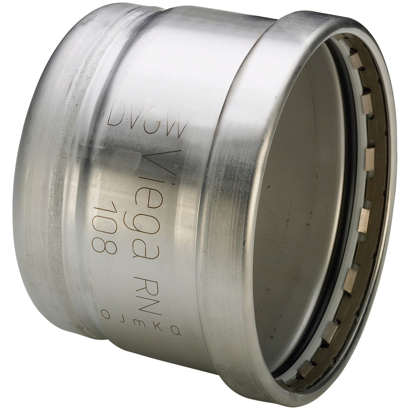 Viega Verschlusskappe Sanpress Inox XL 2356.1 76.1 mm Edelstahl Pressanschluss SC-Contur 557881
