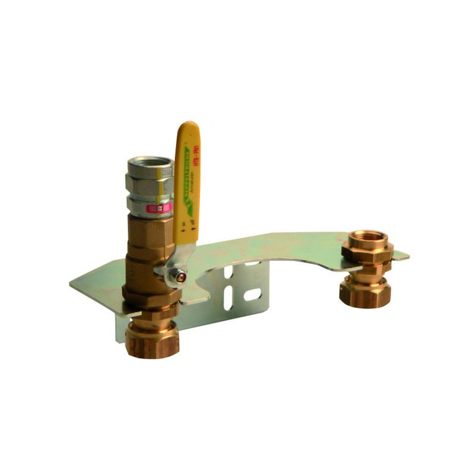 Aalberts Montageset SEPP EASY II TAE-5551 DN25 Zweirohrzaehler Kugelhahn 0049469