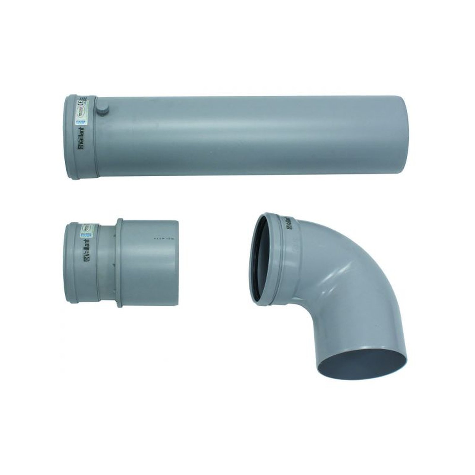 Vaillant Geräte-Anschluss-Set S.4 150 mm 130 mm PP VKK 806/3 1606/3 Hersteller-Artikelnummer 0020060589