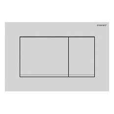 Geberit Betätigungsplatte Sigma30 2-Mengen-Spülung weiß matt easy-to-clean Kunststoff 115883011