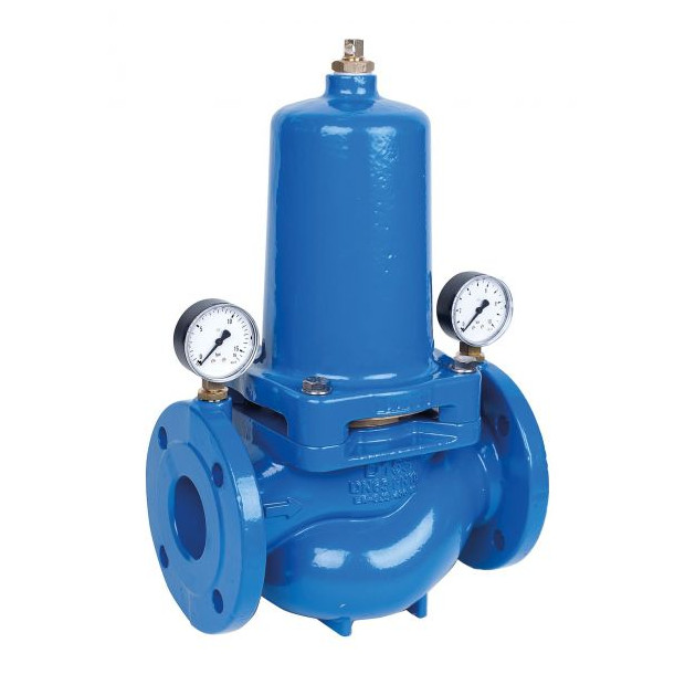 Honeywell Druckminderer D15S-80A pulverbeschichtet blau DN 80 Trinkwasserschutz Sicherungsarmatur 4019837137021