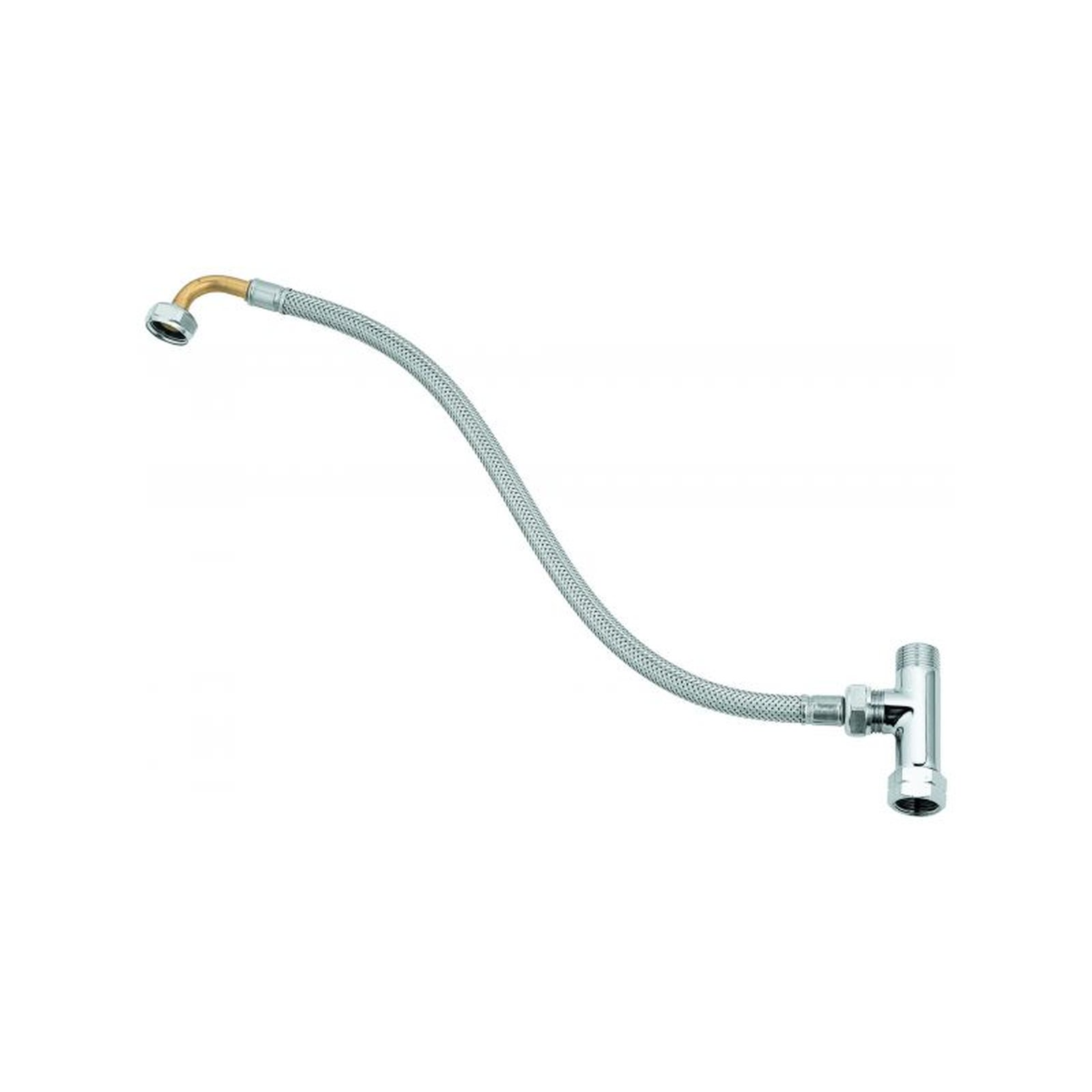 GROHE Anschlussset Grohtherm Micro 47533 Chrom T-Stück DN10 3/8 Zoll flexibler Schlauch 47533000