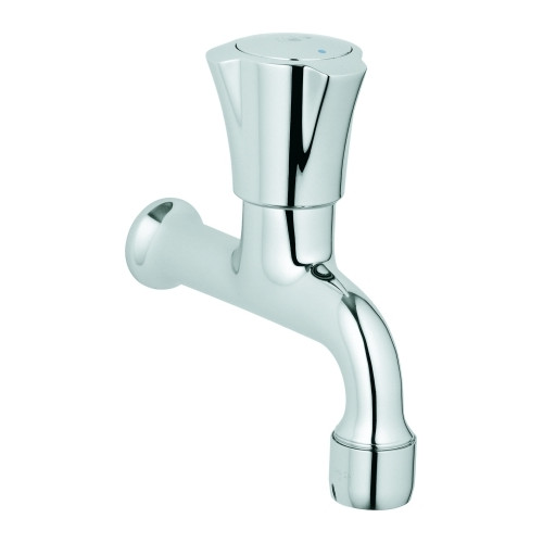 Grohe Auslaufventil Costa DN15 1/2 Zoll Wandmontage Chrom Metallgriff Longlife 30098001