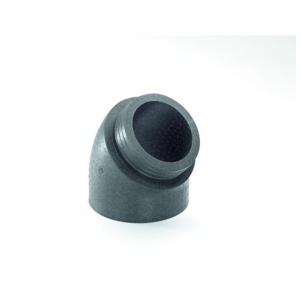 Zehnder Bogen ComfoPipe Plus DN160 45 Grad D246-160mm EPP schwarz 43mm Dämmung 990328701