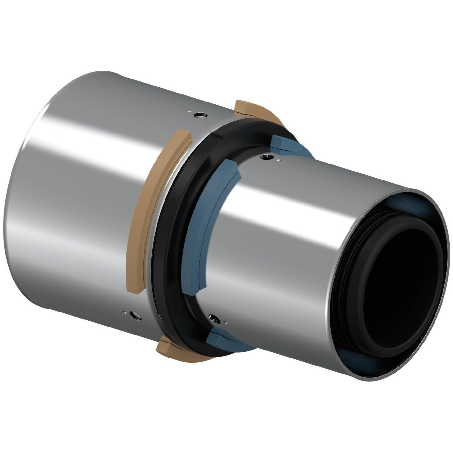 Uponor S-Press Kupplung reduziert PPSU Pressmuffe 50mm 40mm DVGW zertifiziert 1046406