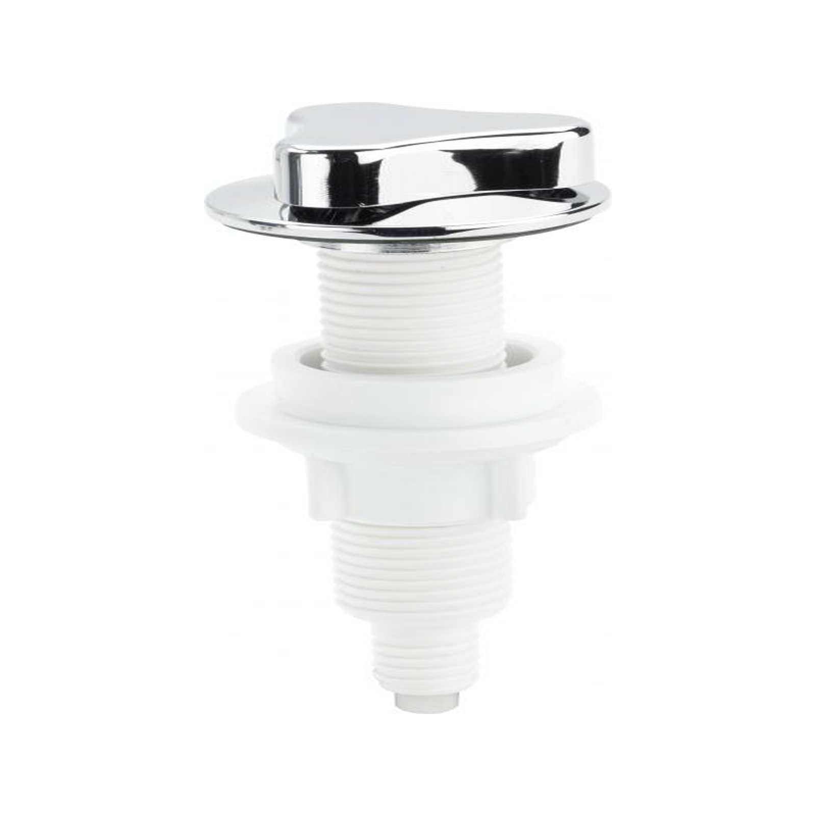 Viega Drehbetätigung Kunststoff verchromt Bowdenzugmutter 577445