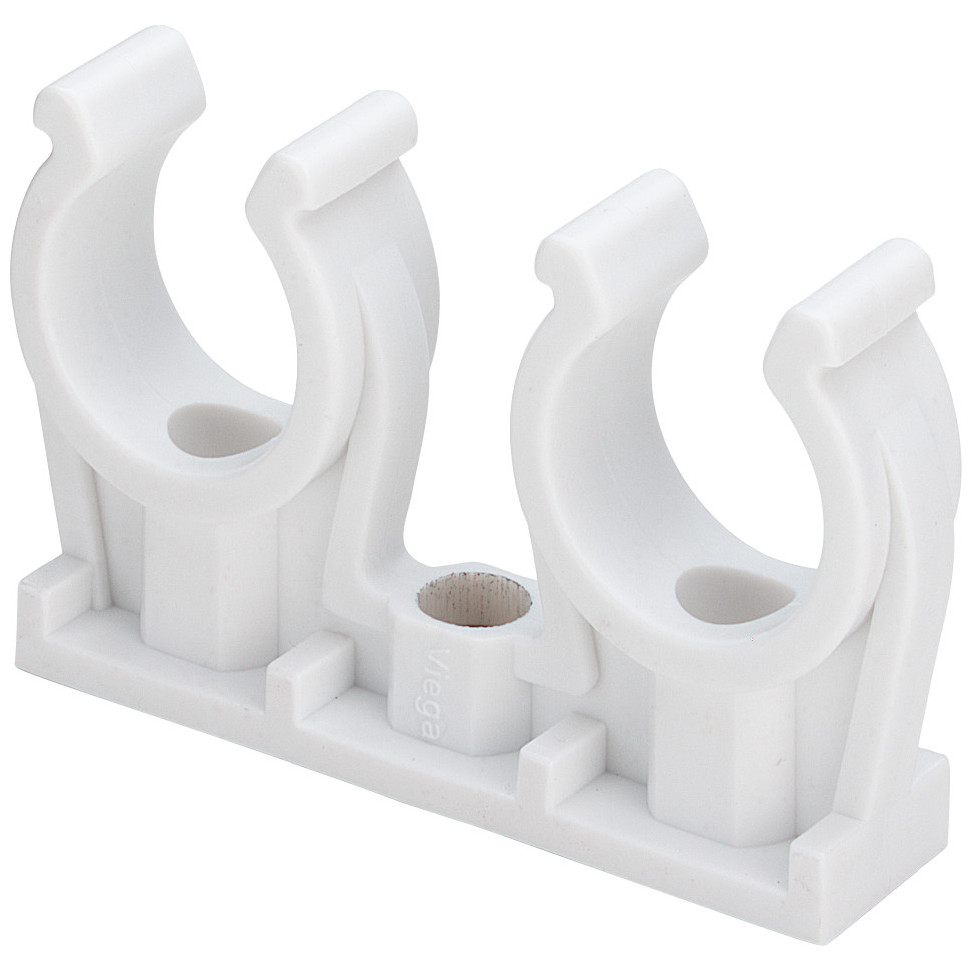Viega Rohrclip Clips 15mm doppelt Kunststoff Mod 94826C2 100056