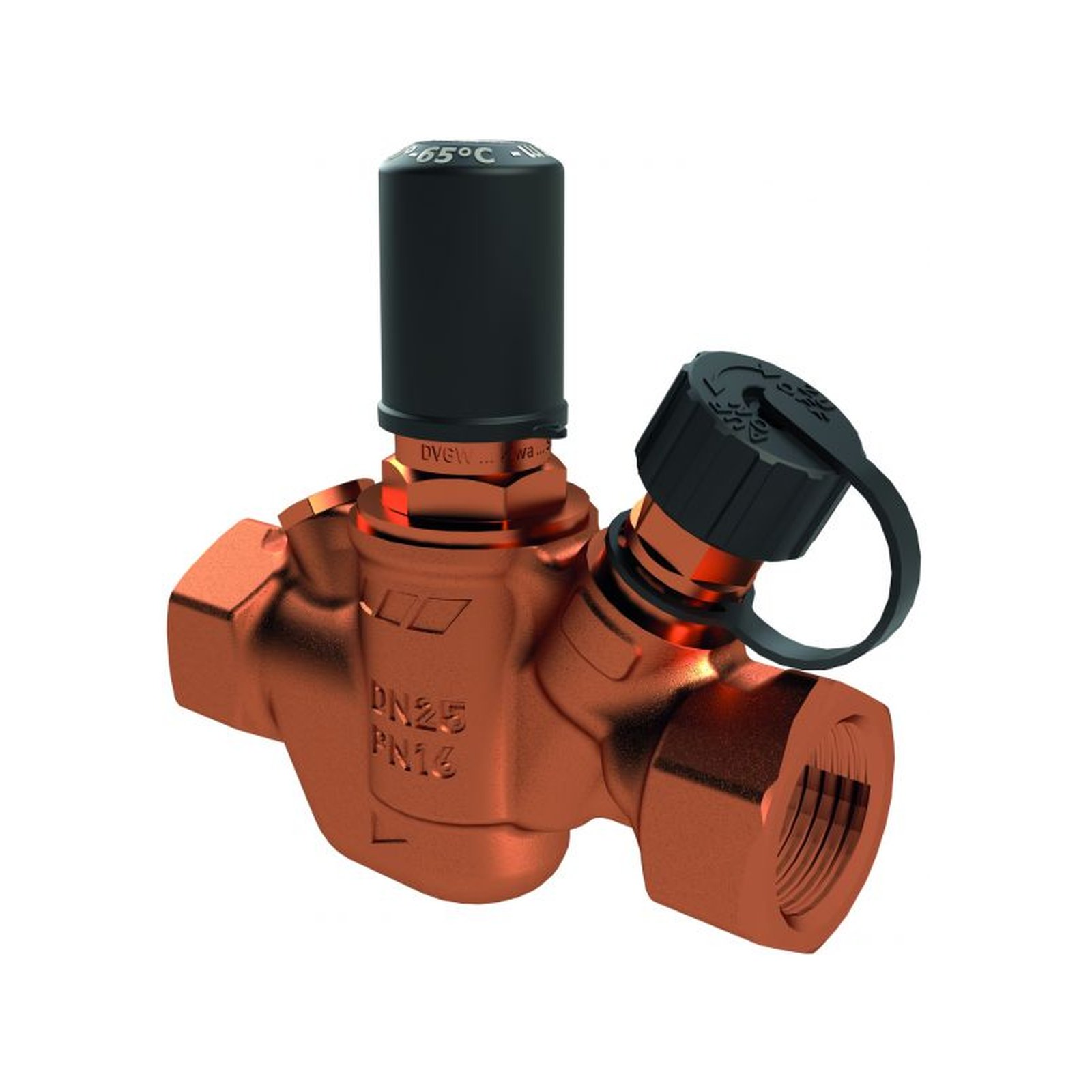 KEMPER Zirkulations-Regulierventil Multi-Therm DN15 RG 50-65 GradC IG PN16 1430001500