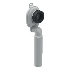 Geberit Urinal Geruchsverschluss Abgang vertikal d50 weiß-alpin Kunststoff Sperrwasserhöhe 50 mm EPDM Manschette 152951111