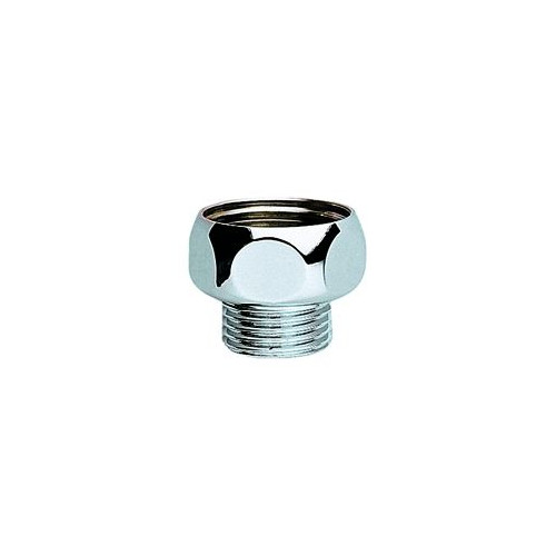 Grohe Adapter 28817 1-2-Zoll-auf-3-4-Zoll chrom Innengewinde-Aussengewinde Long-Life-Oberfläche 28817000