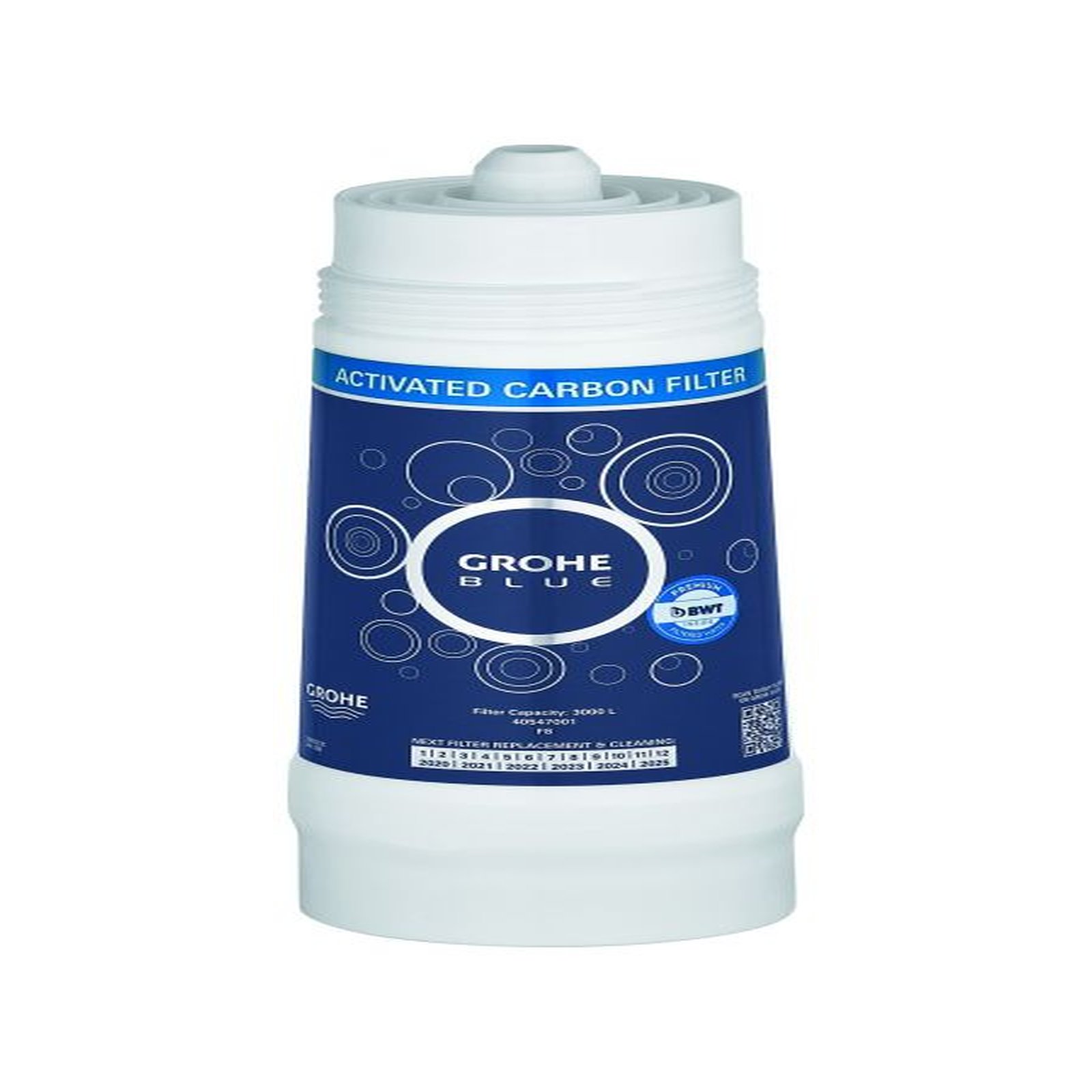 GROHE Aktivkohlefilter Blue Carbon-Filter 3000L BWT Austauschfilter 40547001 GROHE Aktivkohlefilter Blue Carbon-Filter 3000L BWT Austauschfilter 40547001