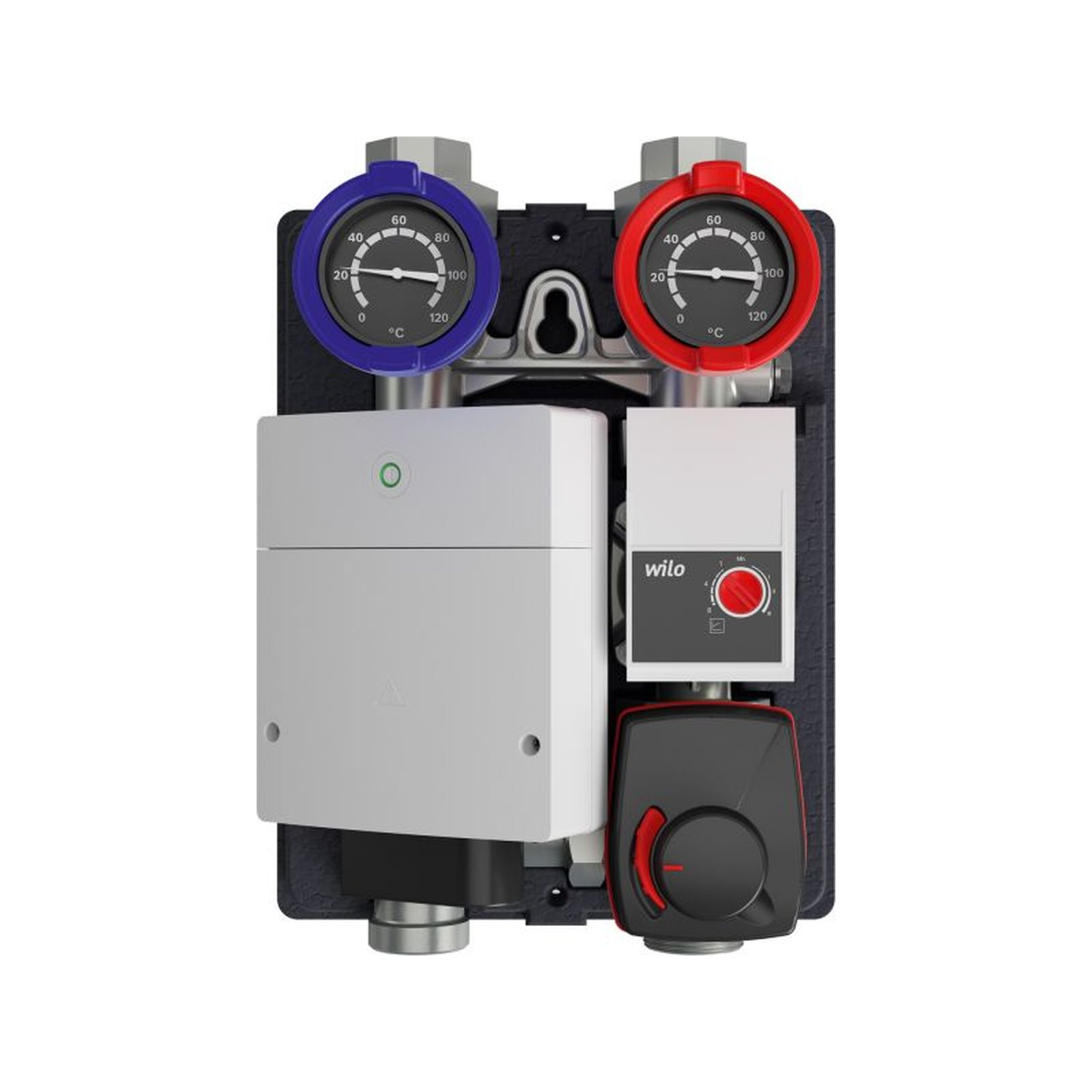 Bosch Heizkreis-Schnellmontagesystem HSM25/6 MM100 BO Mischer DN25 Mischermodul Kompakt-Wärmedämmung 7736601155