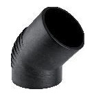 Geberit Silent-db20 Bogen DN 90 45 Grad PE-S2 schalldämmend 308450141