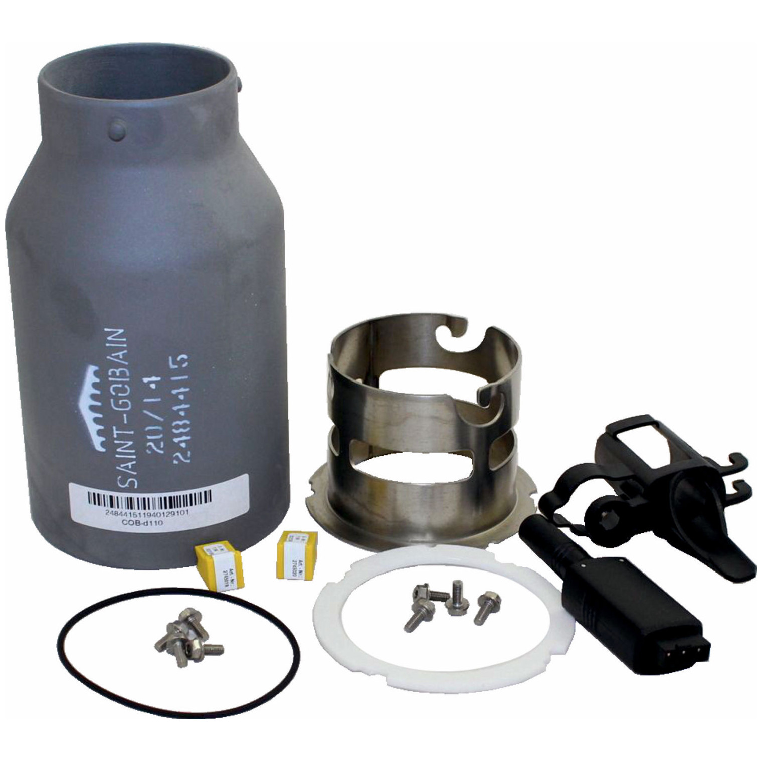 WOLF Flammrohr Keramik Set COB-20 Adapterrohr O-Ring Dichtung Ersatzteil 8908075